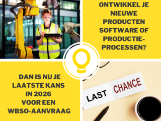 Laatste kans: vraag WBSO aan voor 30 september 2026