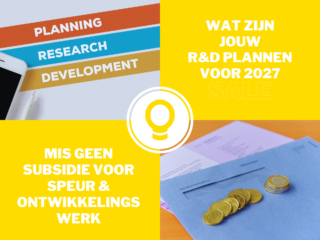 Welke R&D plannen heb jij voor 2027 op je agenda staan?